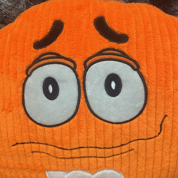 Orange M&M Character Pillow - Picture 15 of 16